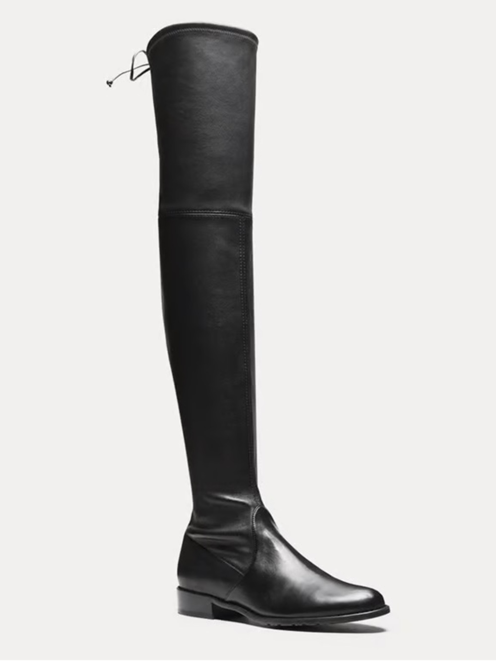 Stuart Weitzman LOWLAND OVER-THE-KNEE BOOT leather black